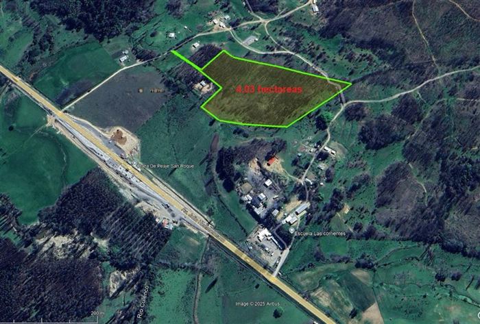 Parcela en Venta en Venta Terreno Agrícola 4 Hectáreas, Rol Propio, Factibilidad Luz y Agua, Cerca Río Biobío - Santa Juana/Nacimiento (Culenco)