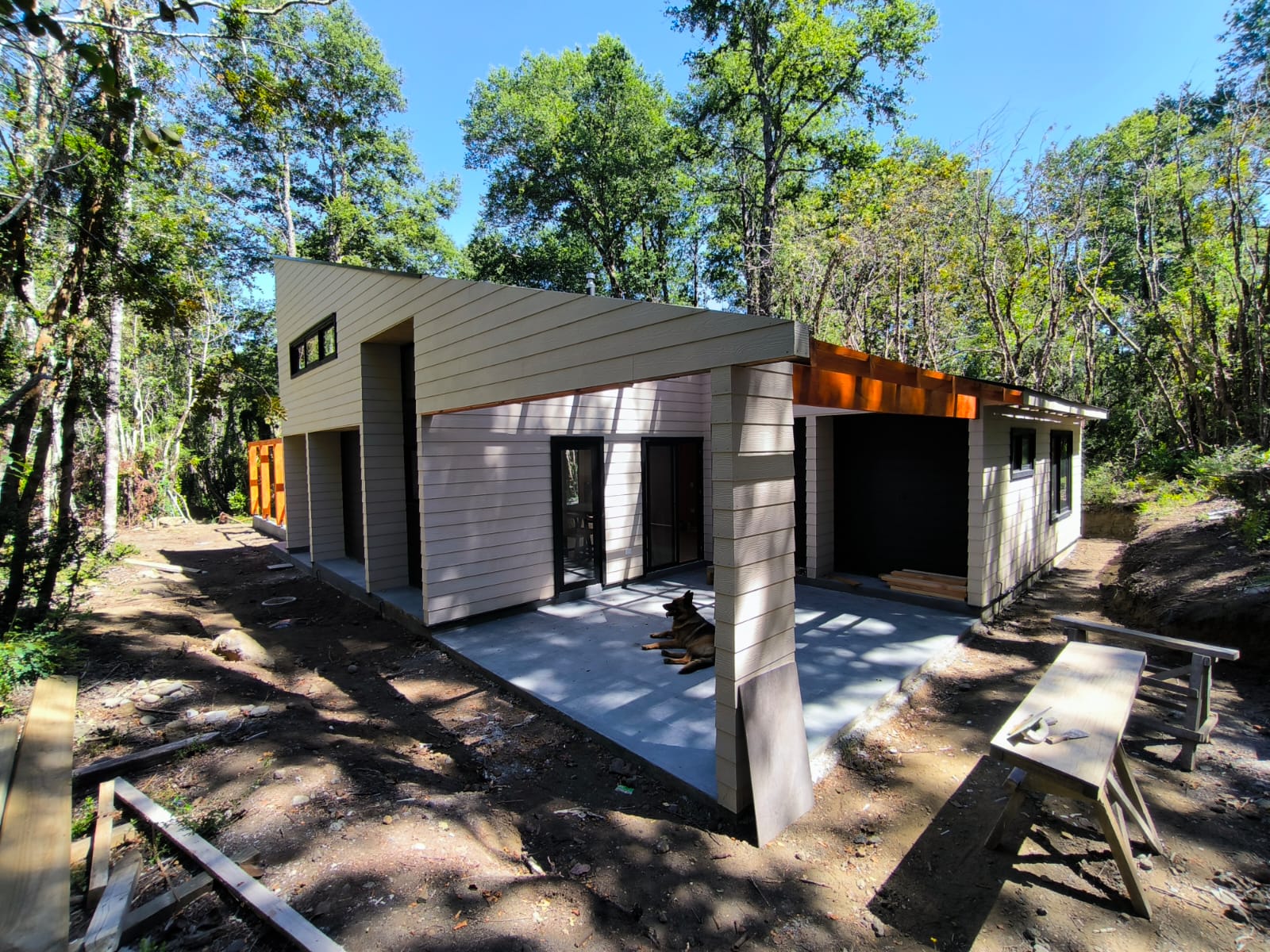Parcela de 5.000 m² con casa nueva en Huincacara — entre Pucón y Villarrica